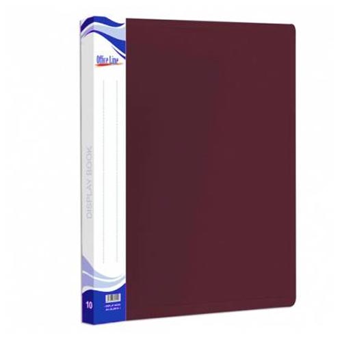 Папка с 10 файлами A4 OfficeLine [Albastru]