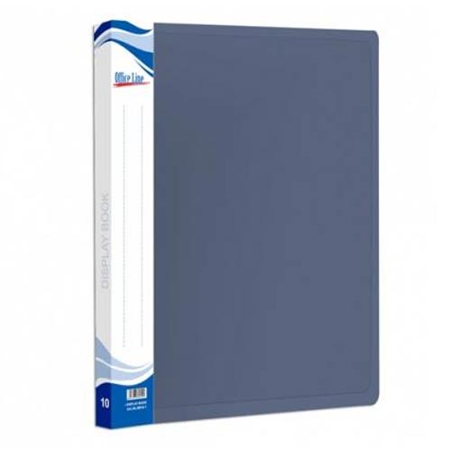 Папка с 10 файлами A4 OfficeLine [Albastru]