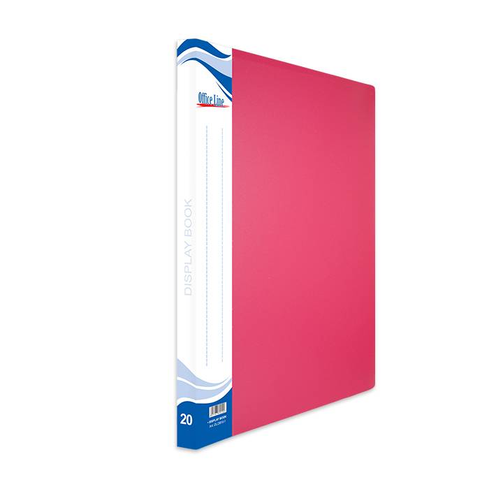 Mapa cu 20 file-uri A4 OfficeLine [Negru]