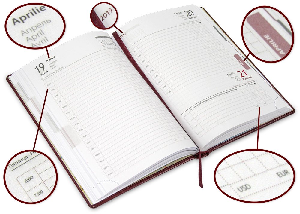 Agendă datată 2021 CLASSIC A5 [Verde]