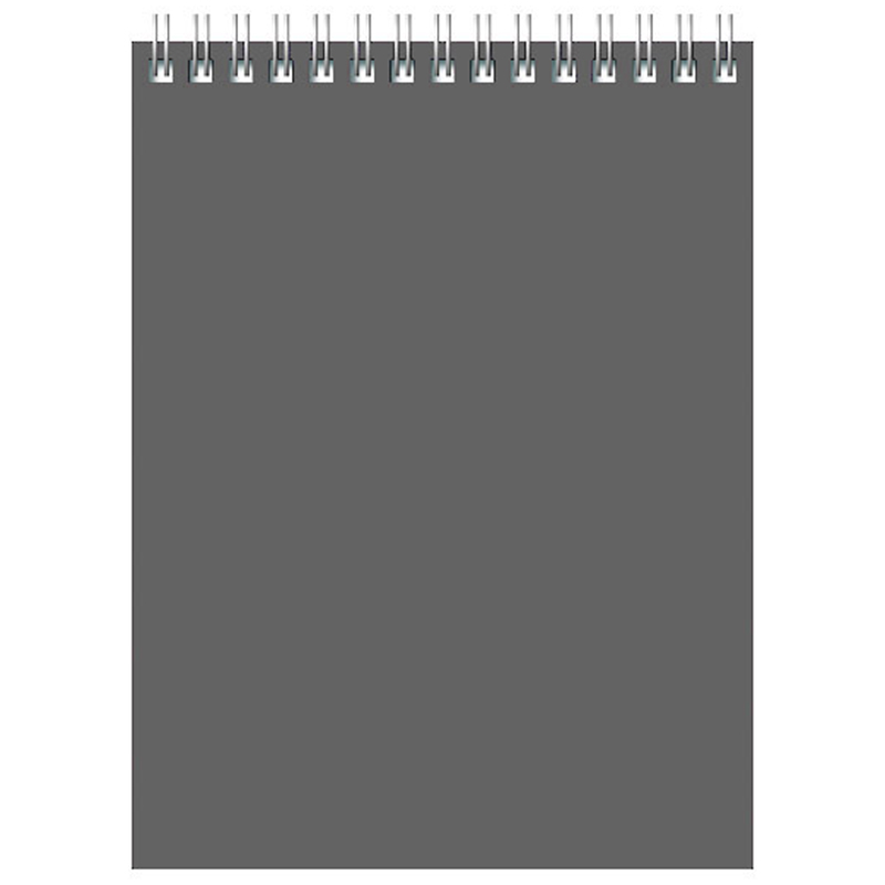 Блокнот A5, на горизонтальной спирали, 60 листов [Verde]