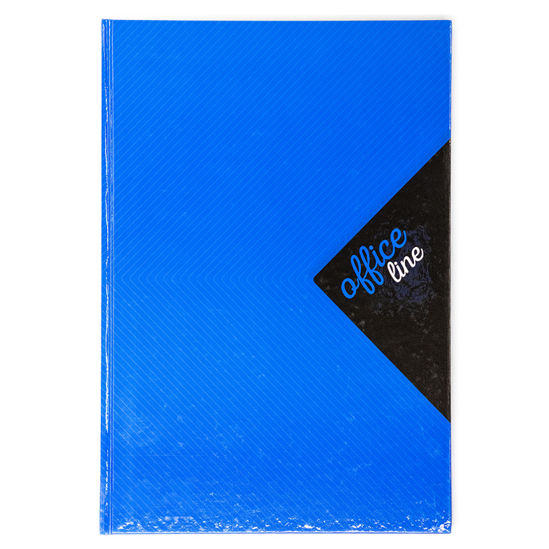 Тетрадь OfficeLine А4, 96 л., ламинированная обложка [Albastru]