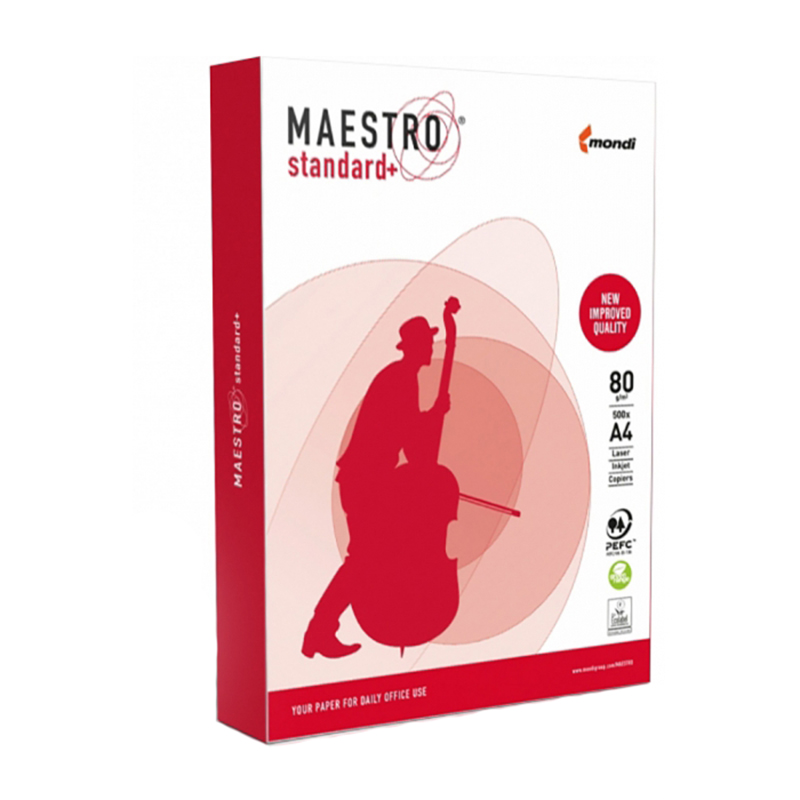 Hârtie Maestro Standard PLUS A4 (80 gr/m, 500 foi)