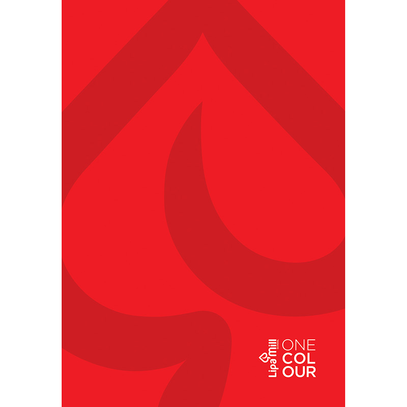 Caiet A4 192 file, coperta laminata solida [Albastru]