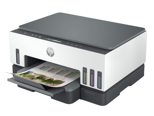 MFD CISS HP Smart Tank 720 A4, Duplex, White/Grey [Alb]