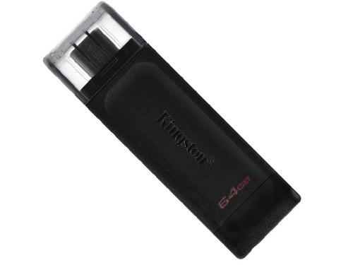 64GB USB-С3.2  Kingston DataTraveler 70, Black