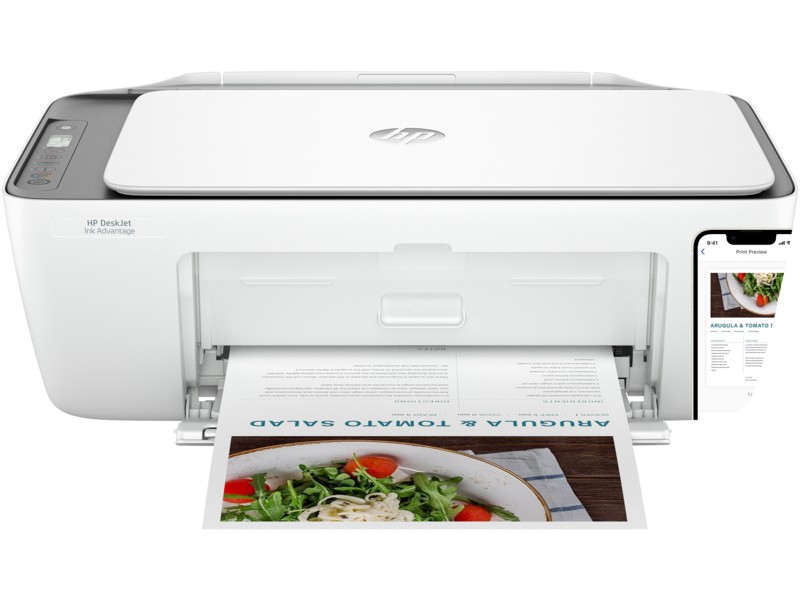 MFD HP DeskJet Ink Advantage 2876 White/Gray, A4
