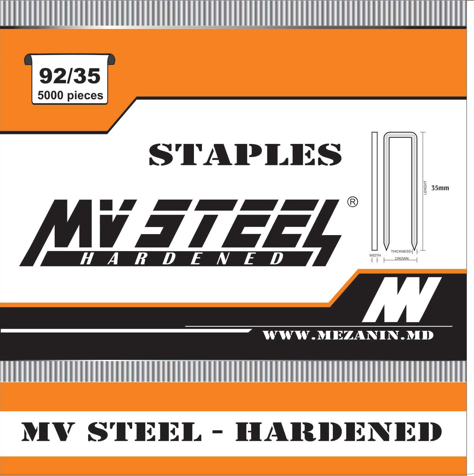 Capse MVSTEEL 92/40 5000b