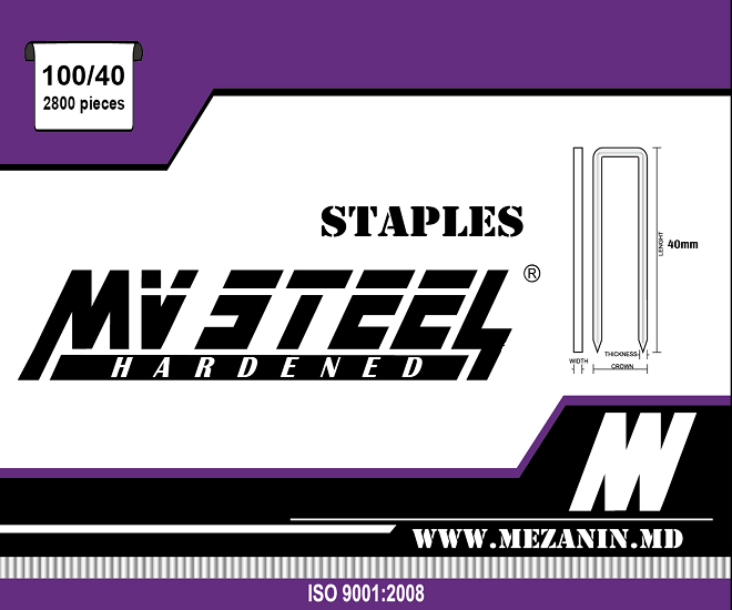 Capse MVSTEEL 100/40 2800b