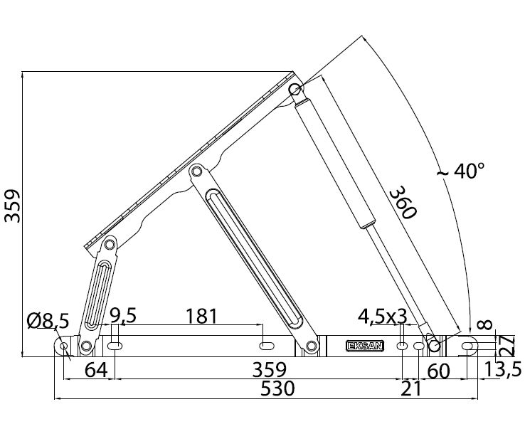 Mecanism ridicare somieră
