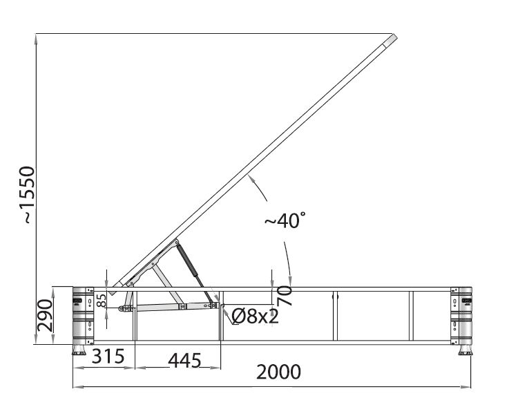 Mecanism ridicare somieră