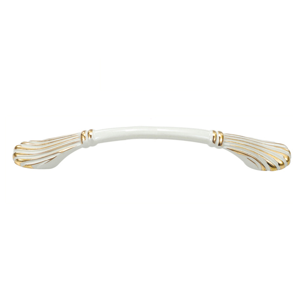 Furniture handle N0617 128 Ivory White
