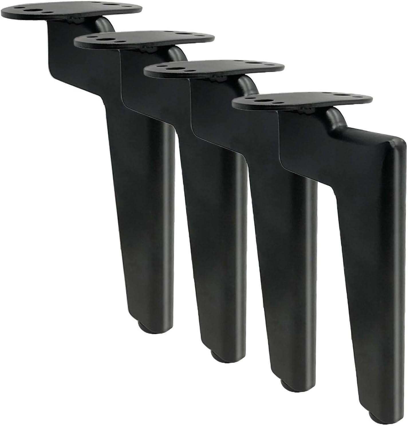 Picior pentru mobilă  B002 H=15cm BLACK