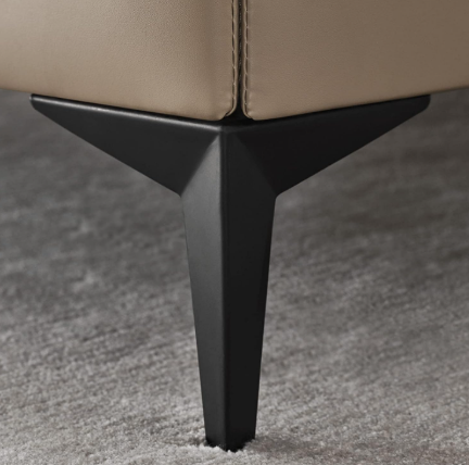 Picior pentru mobilă  B011 H=15cm BLACK