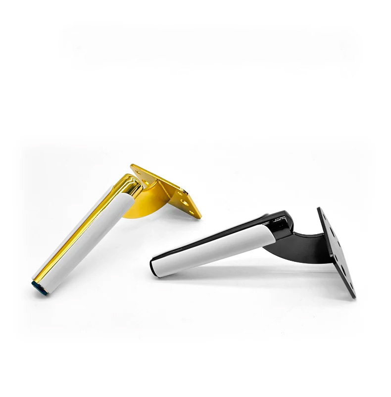 Picior pentru mobilă  B014 H=15cm GOLD+WHITE