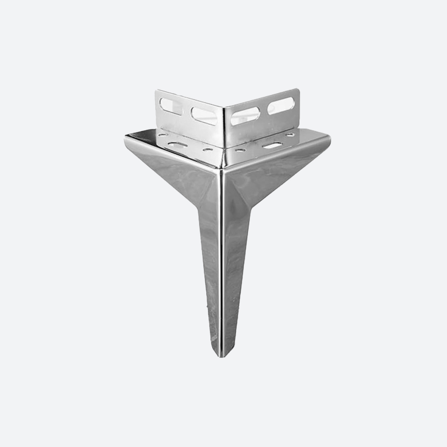 Picior pentru mobilă  B017 H=13cm SILVER