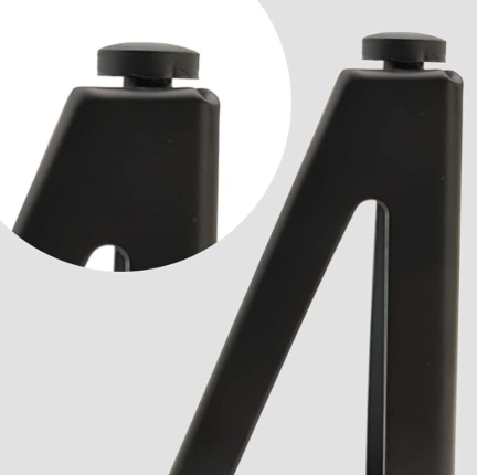 Picior pentru mobilă  B035 H=15cm BLACK