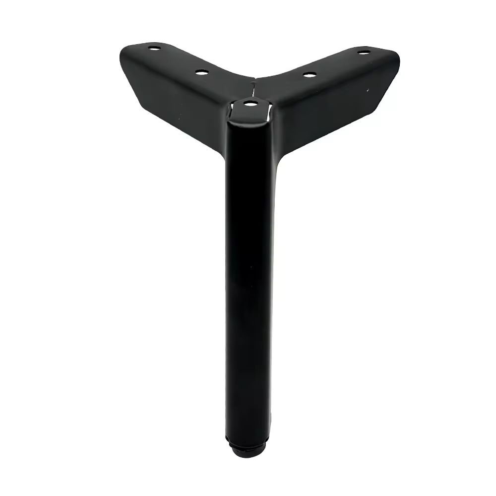 Picior pentru mobilă  B038 H=10cm BLACK