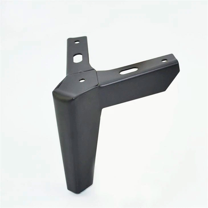 Furniture leg B039 H=12cm BLACK