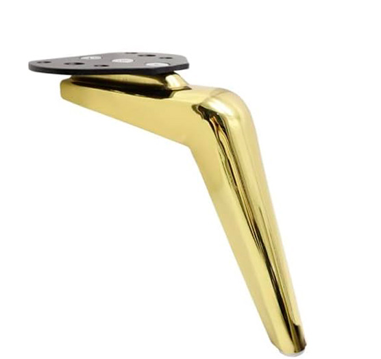Мебельная ножка  B049 H=15cm GOLD