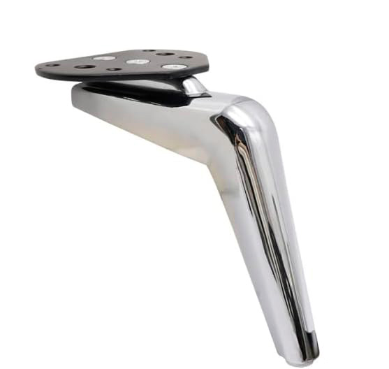 Furniture leg  B049 H=15cm SILVER