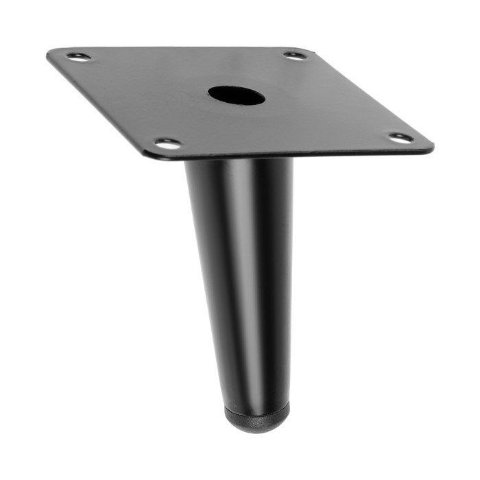 Picior pentru mobilă  B051 H=10cm BLACK
