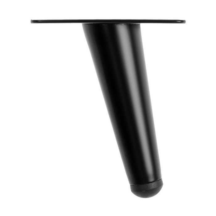 Picior pentru mobilă  B051 H=10cm BLACK