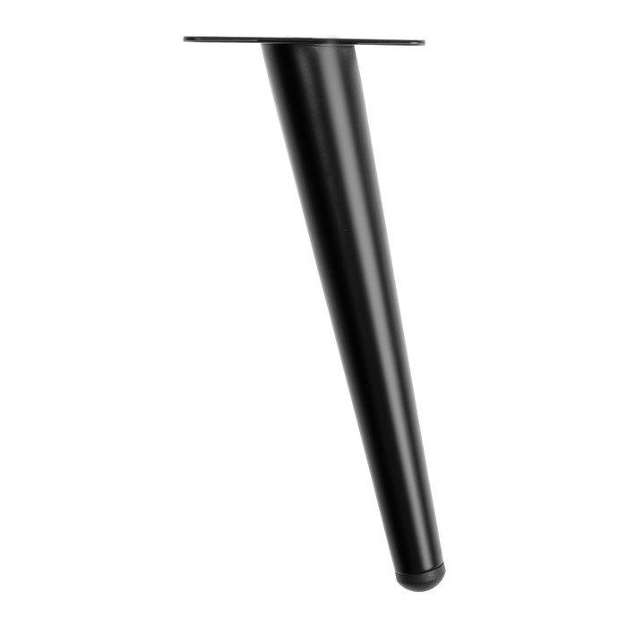 Picior pentru mobilă B051 H=40cm BLACK
