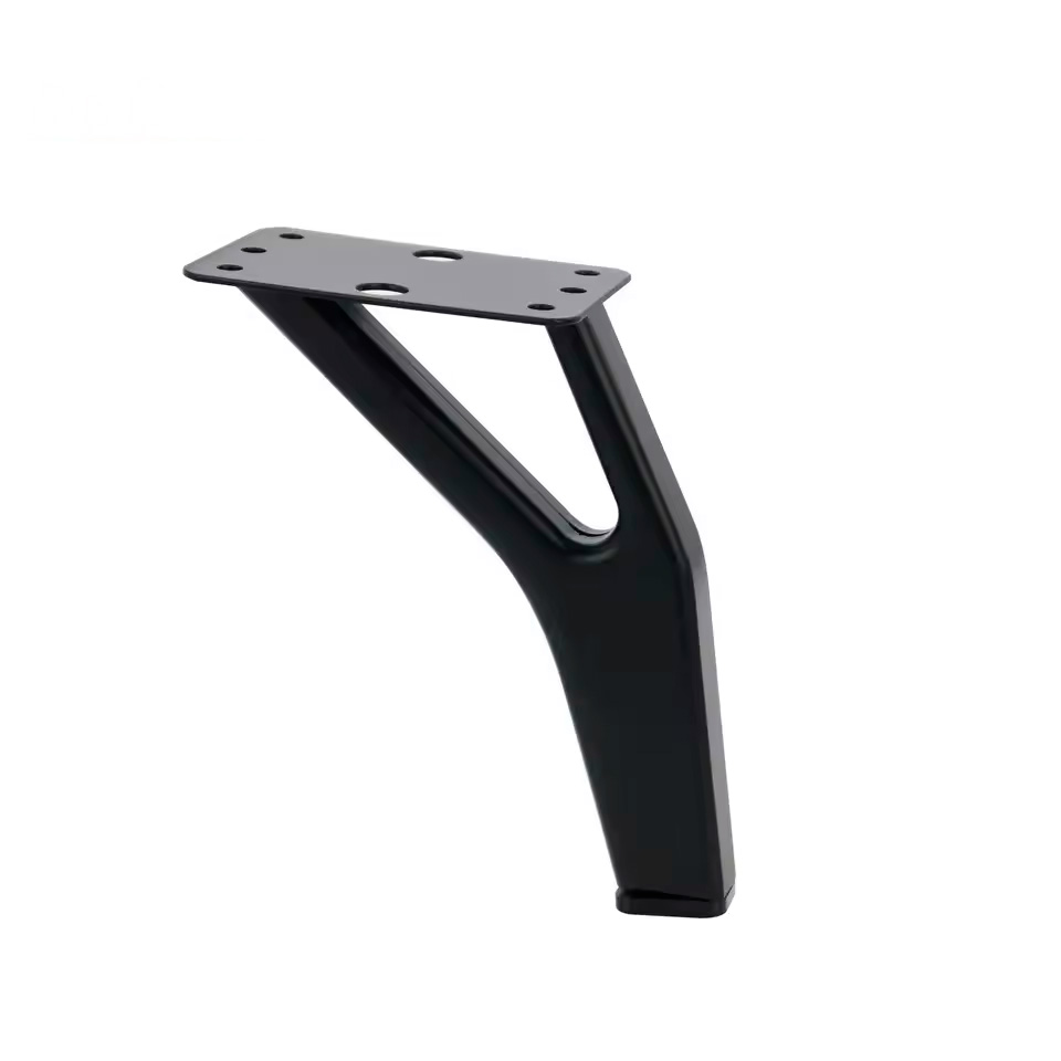 Мебельная ножка  B078 H=15cm BLACK