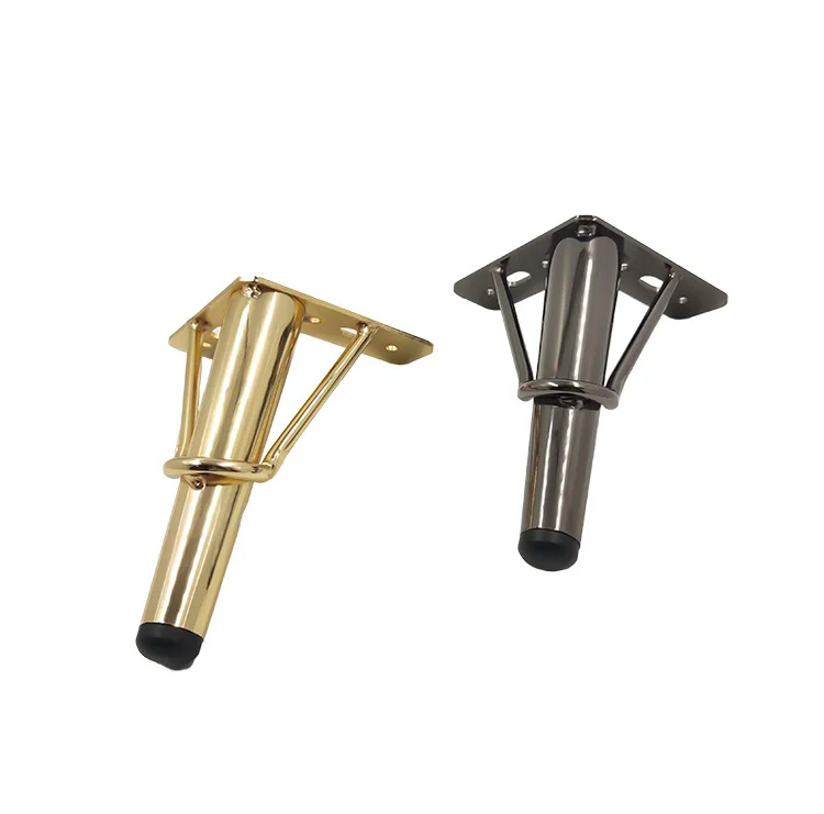 Мебельная ножка  C013 H=15cm SILVER