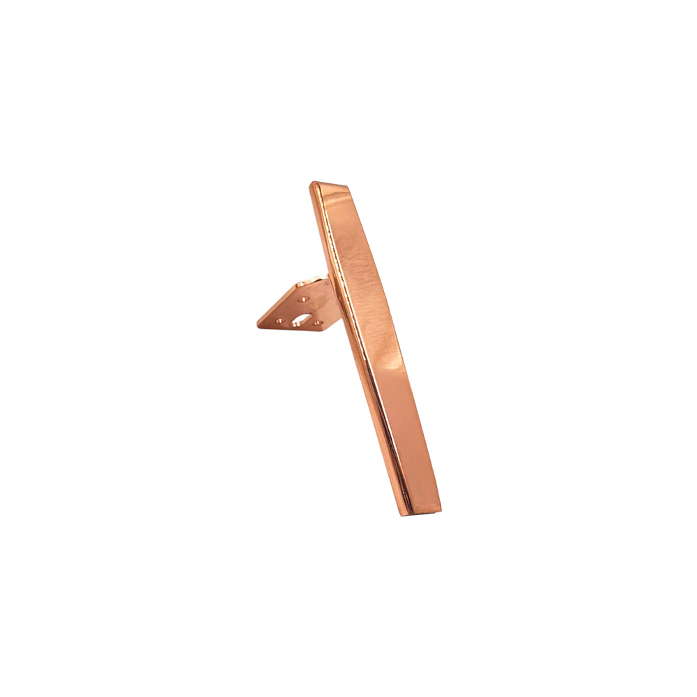 Furniture leg  D056 H=15cm ROSE-GOLD