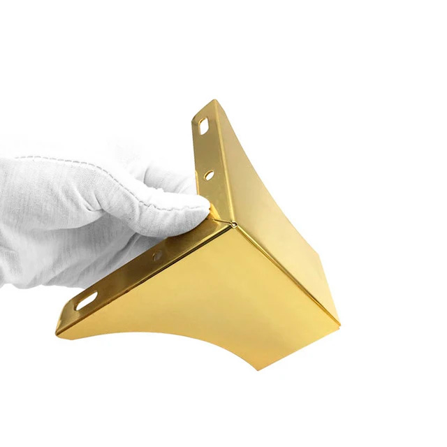 Furniture leg H001 H=10cm GOLD