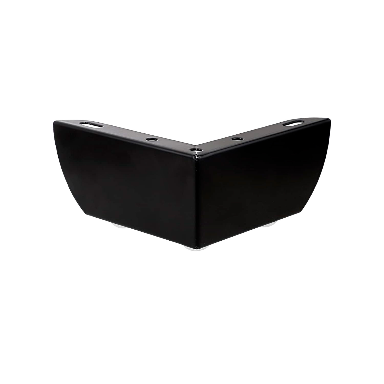 H001-6B Picior colt H=6cm BLACK