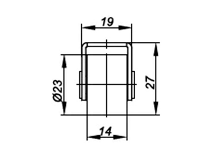 Rotila E123132004 / H-27 / D-23