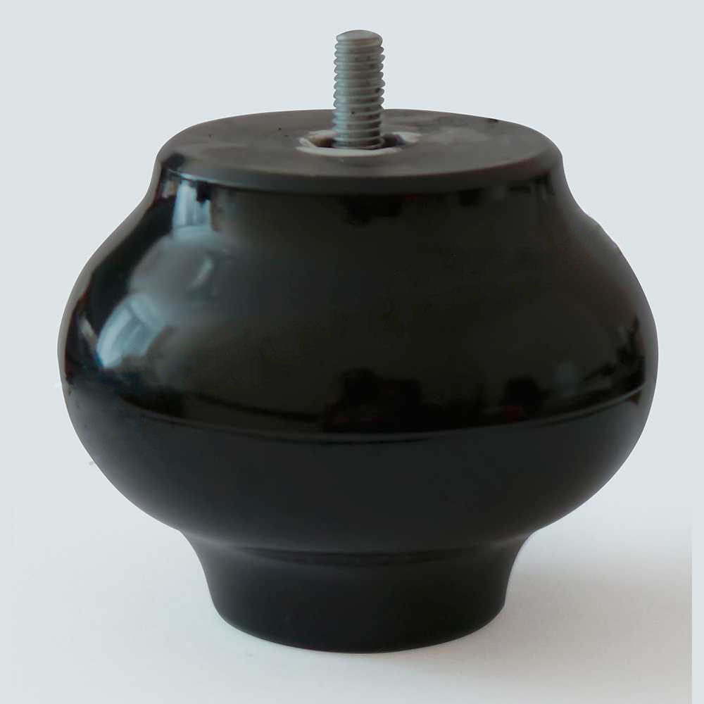 Furniture leg E12311031 (PF12) / H-80 Black