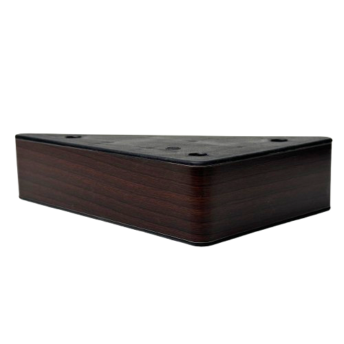 PL273 Picior colt plastic 120 X 180 H=45 (+5) mm LEMN