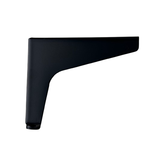 Furniture leg B015 H=10cm BLACK