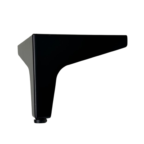 Furniture leg B015 H=10cm BLACK