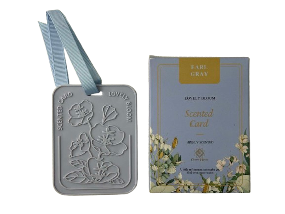 Card EVA aromatizat - Albastru: Earl Gray