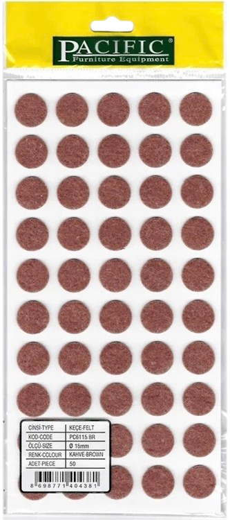 Fetru autoadeziv Ø15