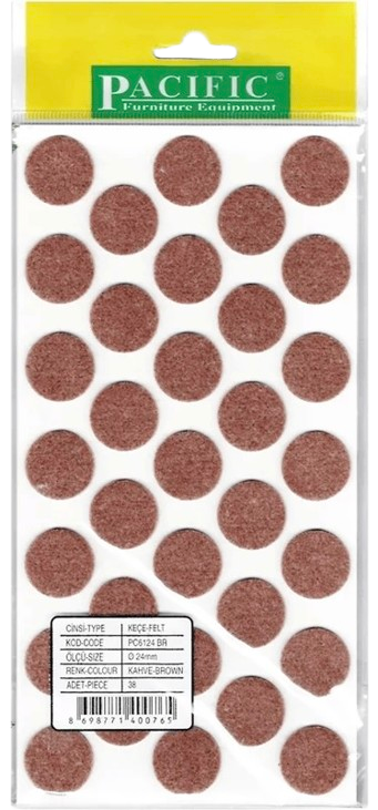 Fetru autoadeziv Ø24