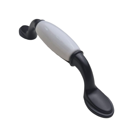 Maner G0726 96 mm Alb+Negru