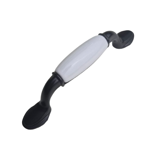 Maner G0726 96 mm Alb+Negru