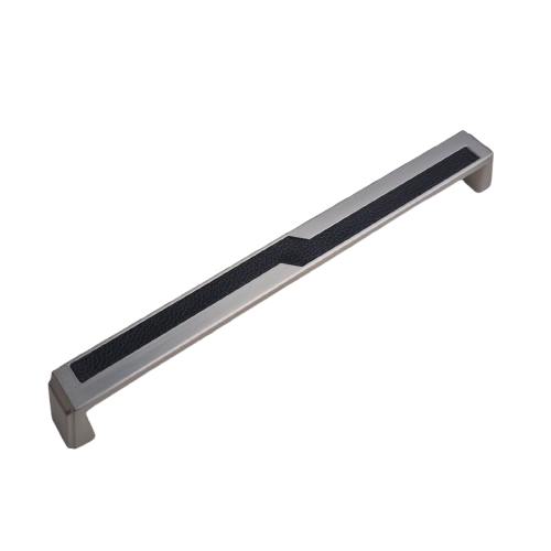 Mâner H04311 192 mm MSN+Negru Piele 3