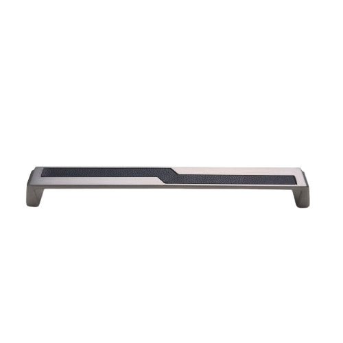 Mâner H04311 192 mm MSN+Negru Piele 4