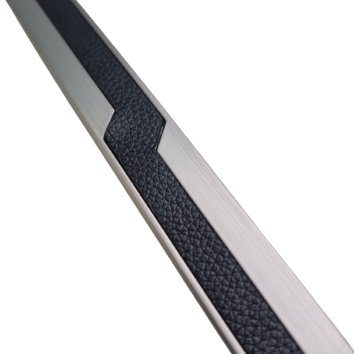 Mâner H04311 192 mm MSN+Negru Piele 6