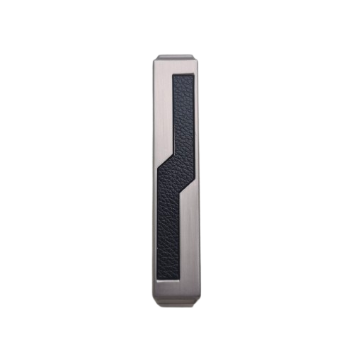 Mâner H04311 96 mm MSN+Negru Piele