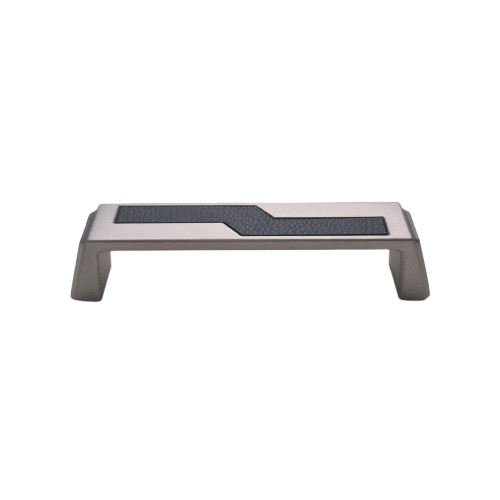 Mâner H04311 96 mm MSN+Negru Piele 5