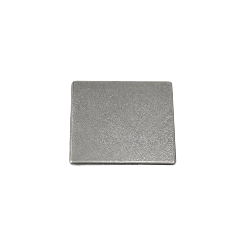 Nasture Metal Patrat Argintiu