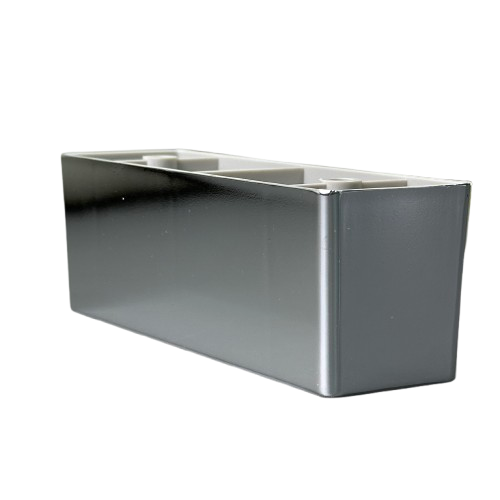 Furniture leg E12311029 (KM04) / H-50 150x40 Chrome